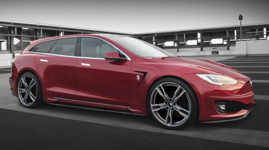 Ares Design поколдует над электрокаром Tesla Model S